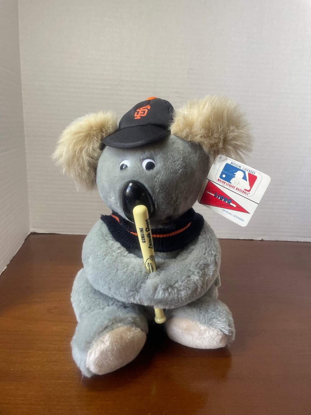Vintage Official Licensed Major League Baseball San Fransico Giants Koala Plush